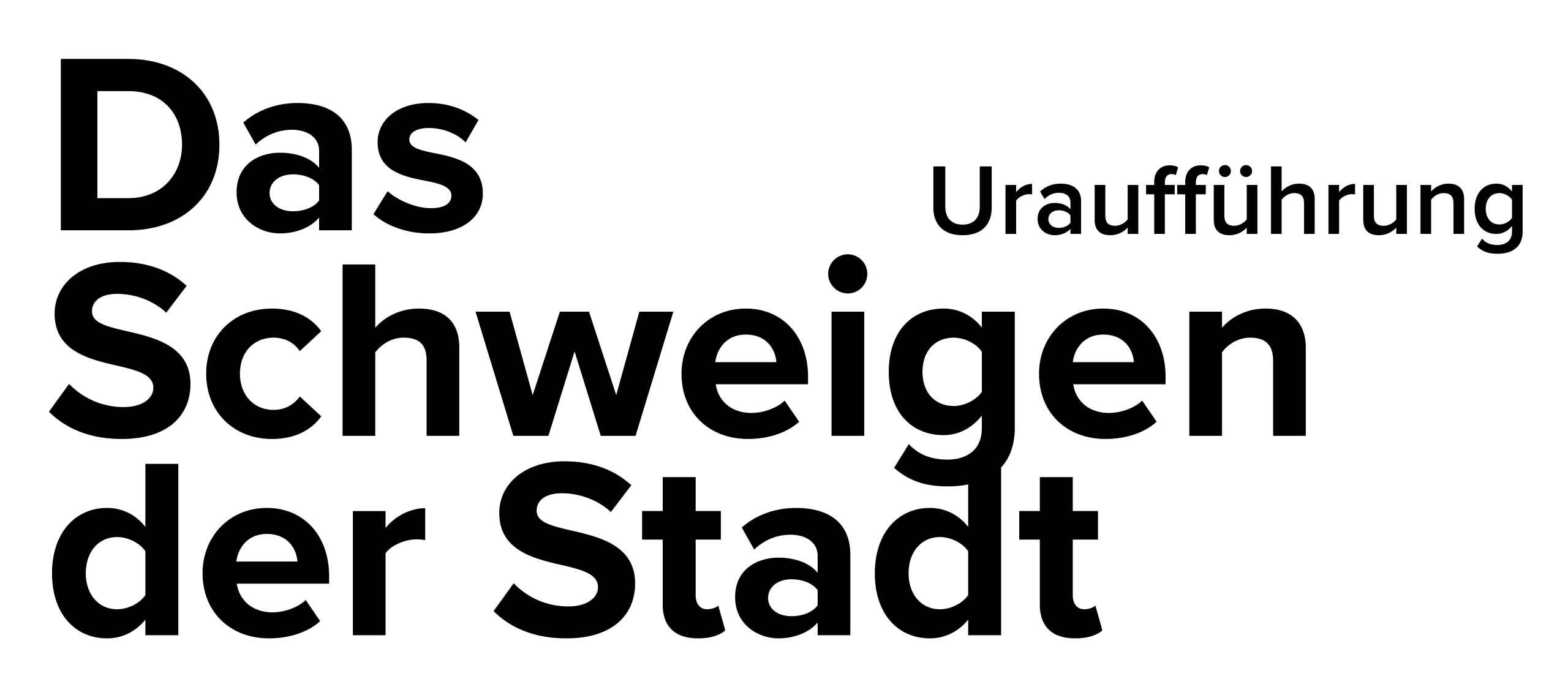 Titelgrafik Das Schweigen der Stadt
